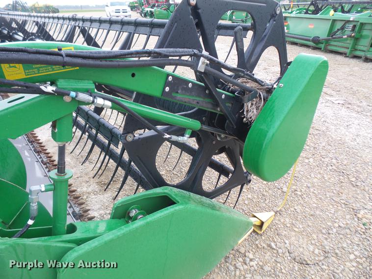 image for item DB6044 2010 John Deere 635F Hydraflex head