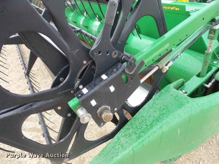 image for item DB6044 2010 John Deere 635F Hydraflex head