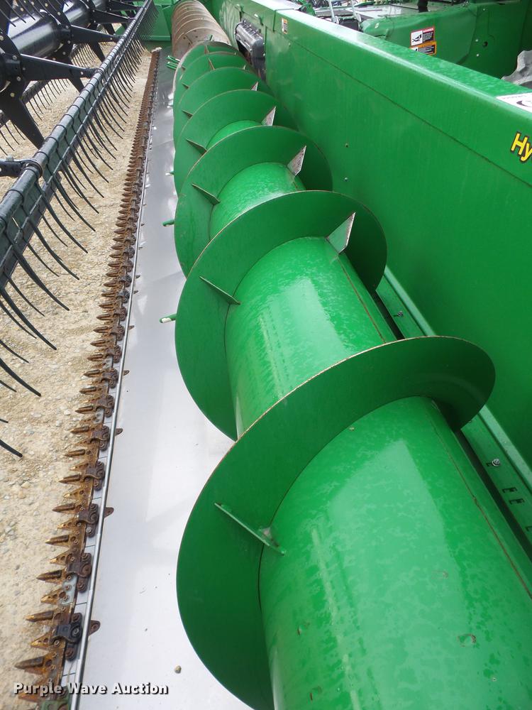 image for item DB6044 2010 John Deere 635F Hydraflex head