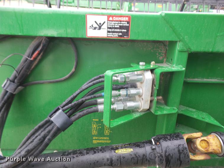 image for item DB6044 2010 John Deere 635F Hydraflex head