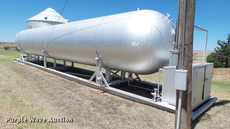 image for item DC4215 1965 Flink Steel Corporation anhydrous ammonia storage tank