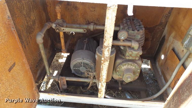 image for item DC4215 1965 Flink Steel Corporation anhydrous ammonia storage tank