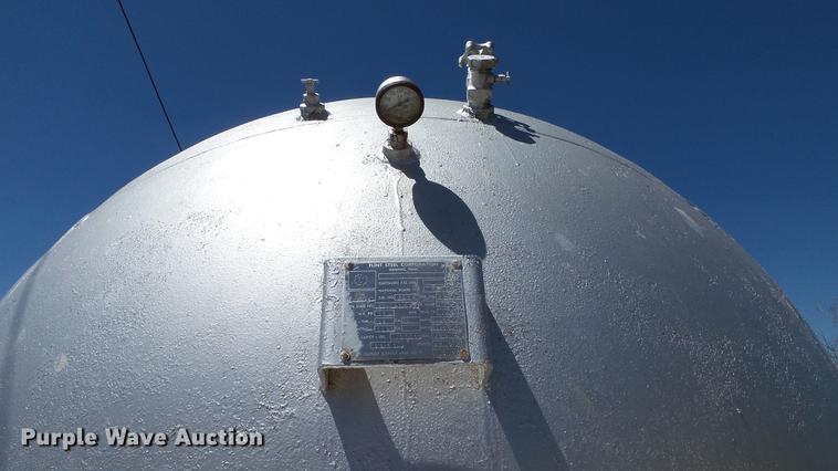 image for item DC4215 1965 Flink Steel Corporation anhydrous ammonia storage tank
