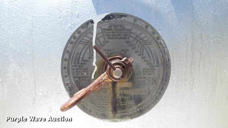 image for item DC4215 1965 Flink Steel Corporation anhydrous ammonia storage tank