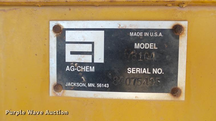 image for item DC4216 2005 Ag-Chem TerraGator 8104 sprayer