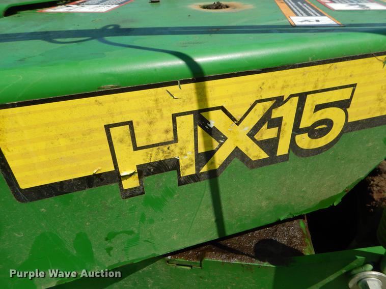 image for item EI9093 John Deere HX15 batwing rotary mower