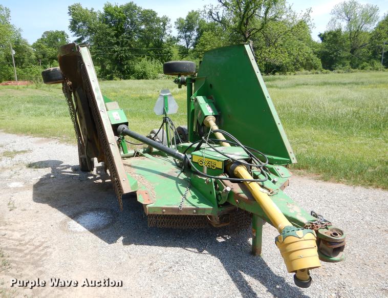 image for item EI9139 John Deere CX15 batwing rotary mower