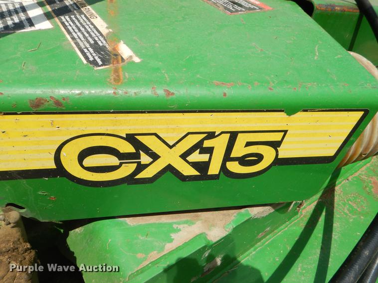 image for item EI9139 John Deere CX15 batwing rotary mower