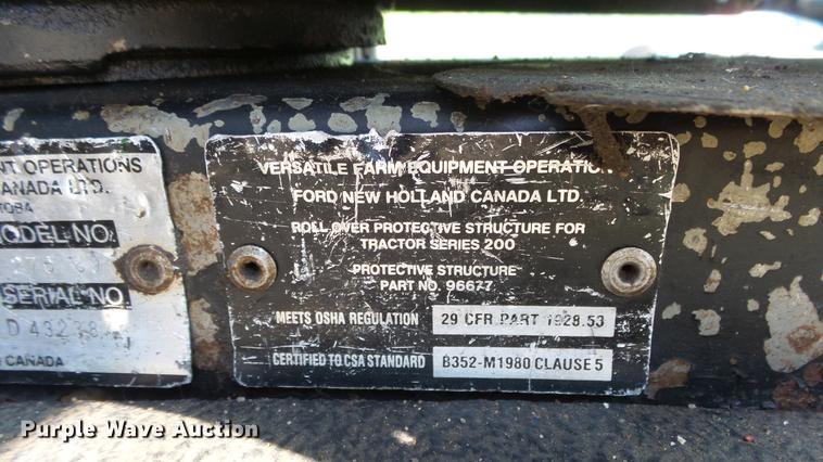 image for item ET9706 Ford Versatile 276 4WD tractor