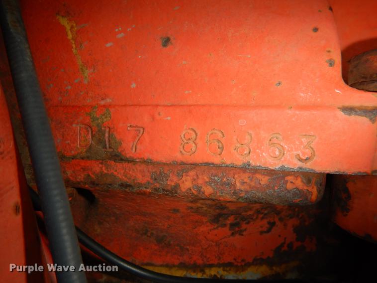 image for item J5552 1967 Allis Chalmers D17 Series IV tractor