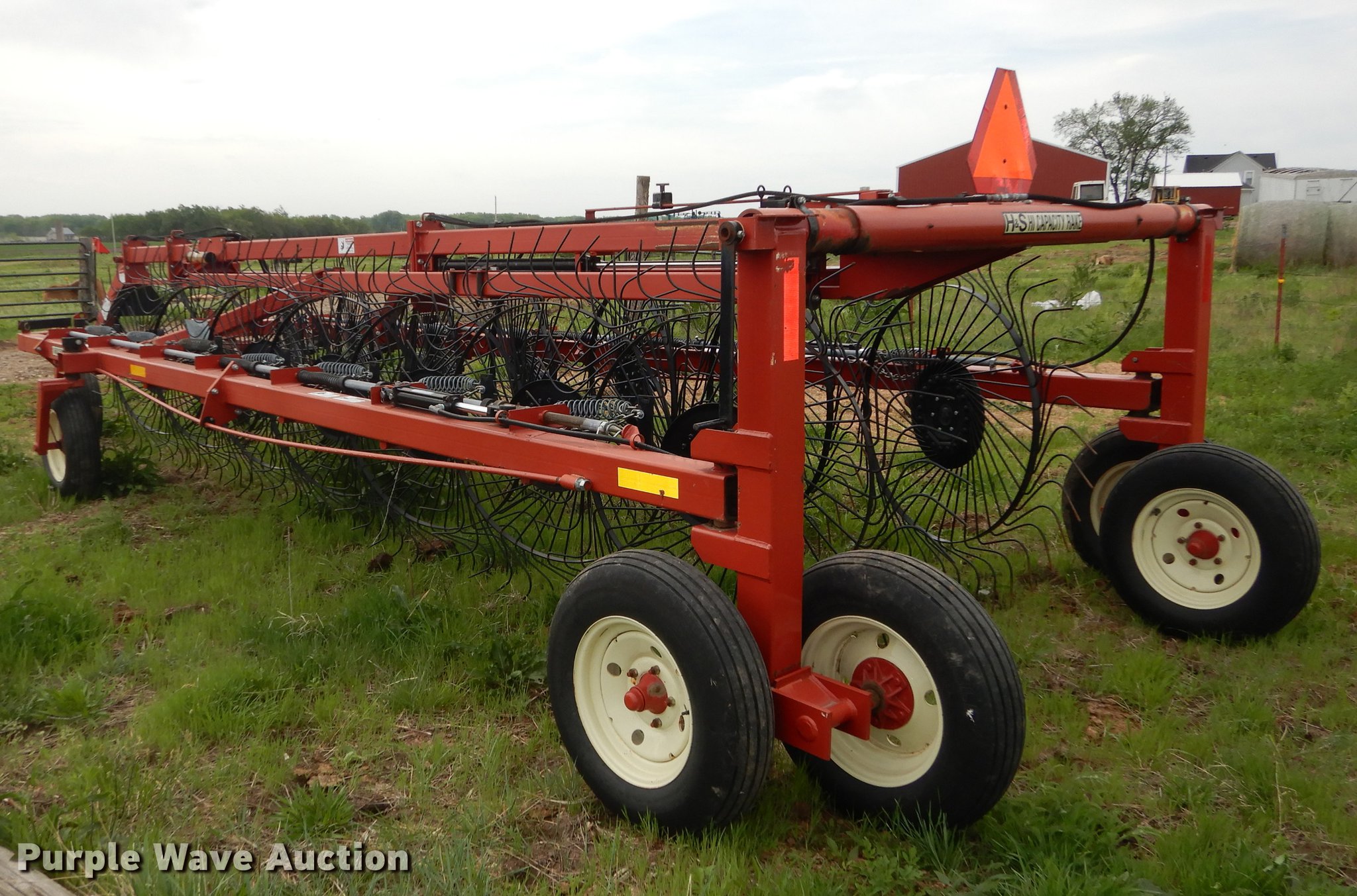 H&S 1460/1660 hicapacity hay rake in Council Grove, KS Item DE1664