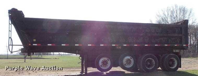 image for item DV9707 1981 Stec Load Line end dump trailer