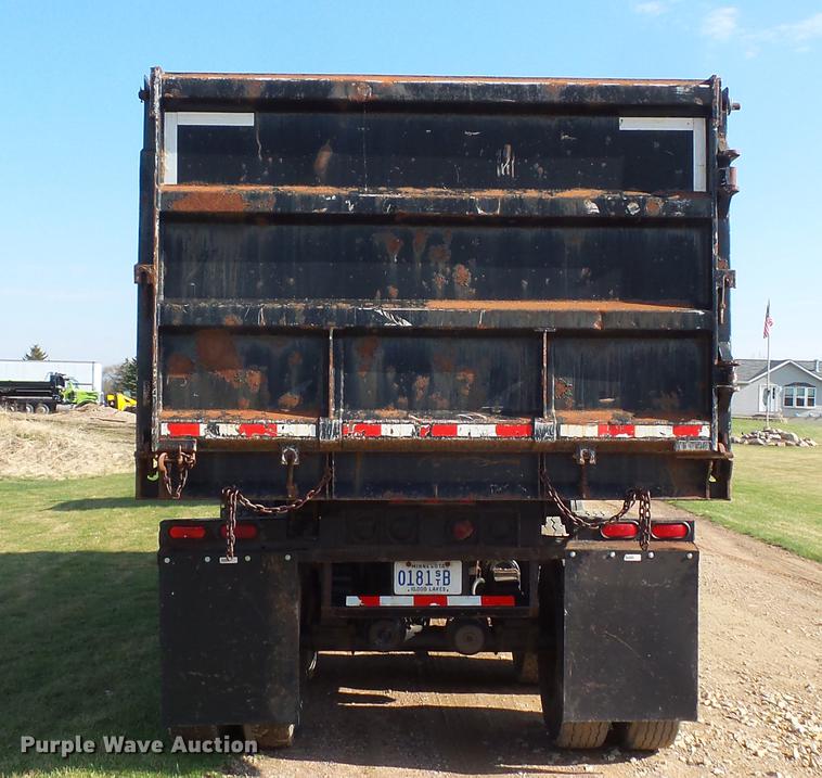 image for item DV9707 1981 Stec Load Line end dump trailer