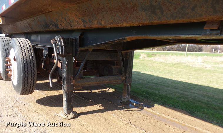 image for item DV9707 1981 Stec Load Line end dump trailer