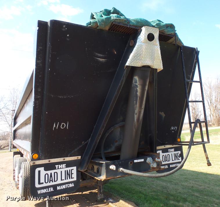 image for item DV9707 1981 Stec Load Line end dump trailer