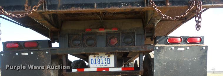 image for item DV9707 1981 Stec Load Line end dump trailer