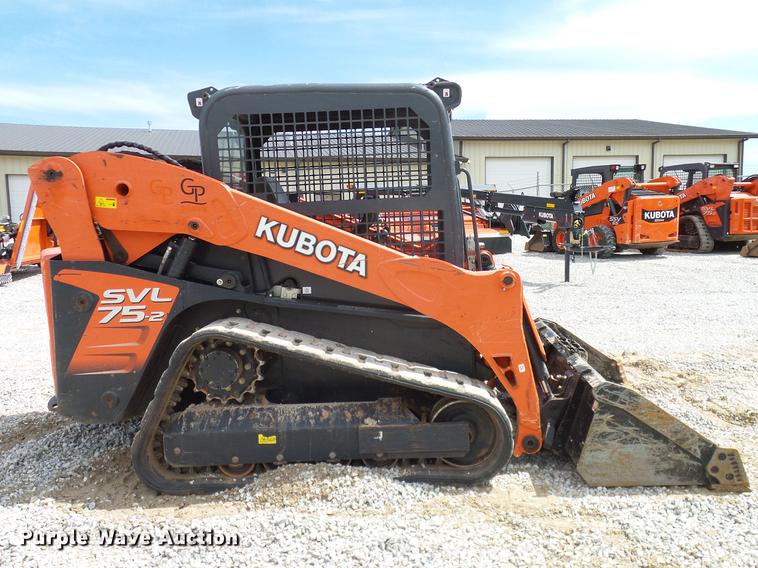 image for item DD1266 2014 Kubota SVL75-2 skid steer
