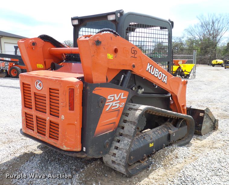 image for item DD1266 2014 Kubota SVL75-2 skid steer