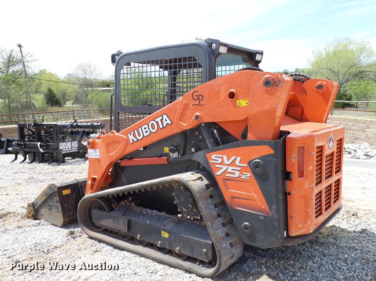 image for item DD1266 2014 Kubota SVL75-2 skid steer
