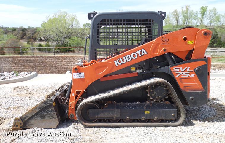 image for item DD1266 2014 Kubota SVL75-2 skid steer