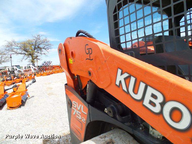 image for item DD1266 2014 Kubota SVL75-2 skid steer