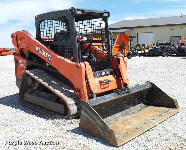 image for item DD1267 2014 Kubota SVL75-2 skid steer