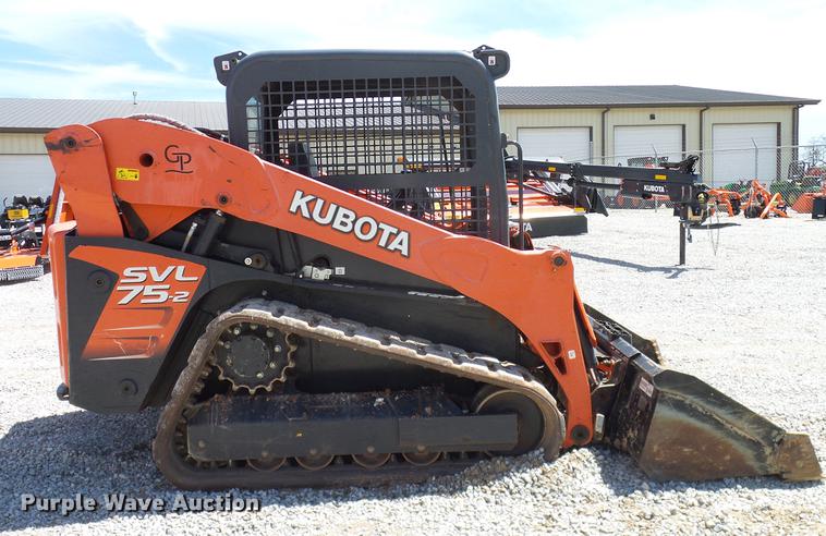 image for item DD1267 2014 Kubota SVL75-2 skid steer