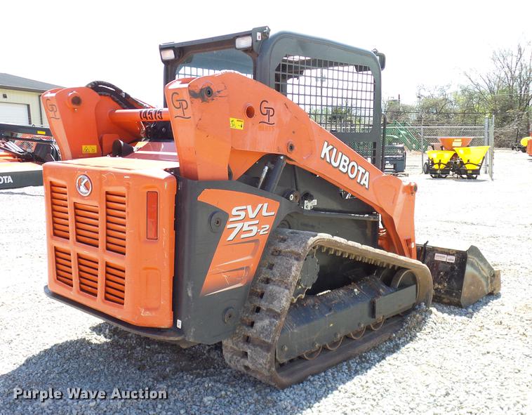 image for item DD1267 2014 Kubota SVL75-2 skid steer