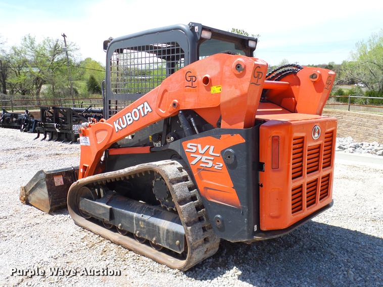 image for item DD1267 2014 Kubota SVL75-2 skid steer