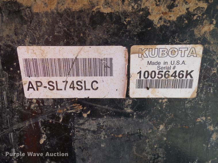 image for item DD1267 2014 Kubota SVL75-2 skid steer