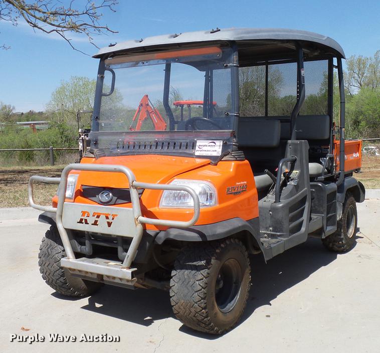 image for item DD1272 2013 Kubota RTV1140CPX utility vehicle