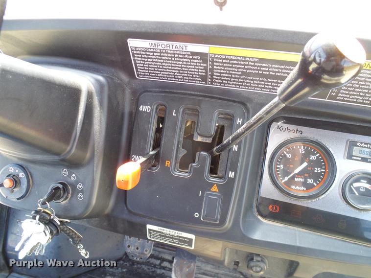 image for item DD1272 2013 Kubota RTV1140CPX utility vehicle