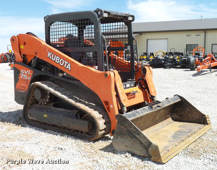 image for item DD1273 2015 Kubota SVL75-2 skid steer