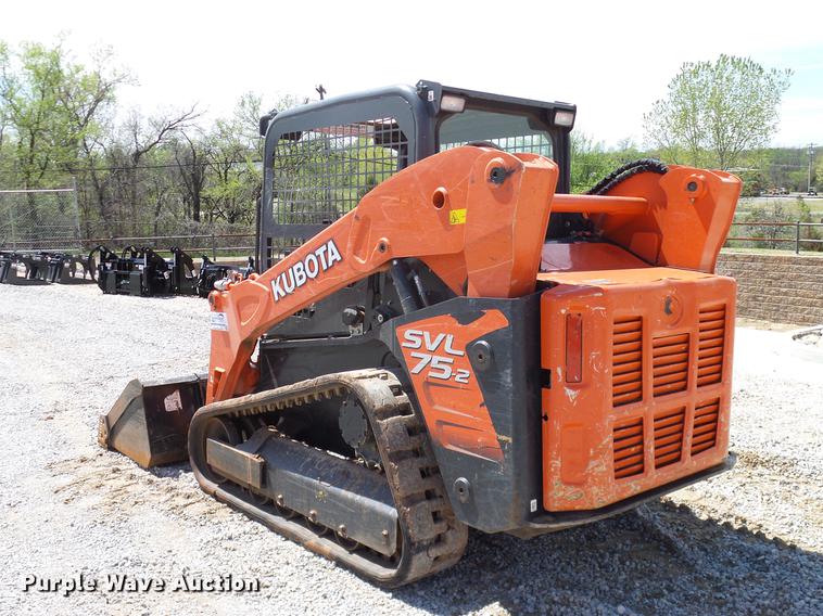 image for item DD1273 2015 Kubota SVL75-2 skid steer