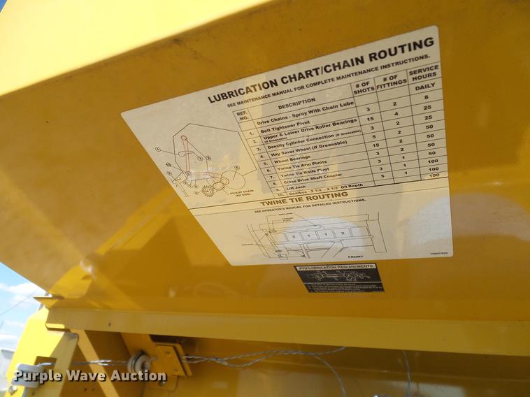 image for item DD1280 2015 Vermeer 6640 Rancher round baler