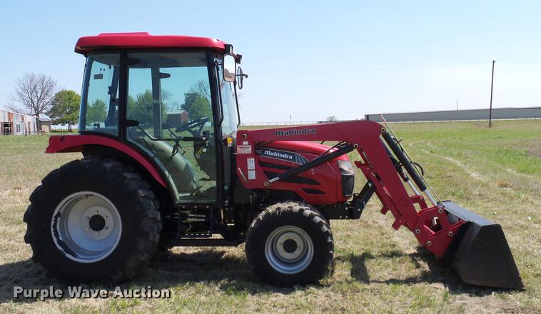 image for item DD1285 2012 Mahindra 5010HST MFWD tractor