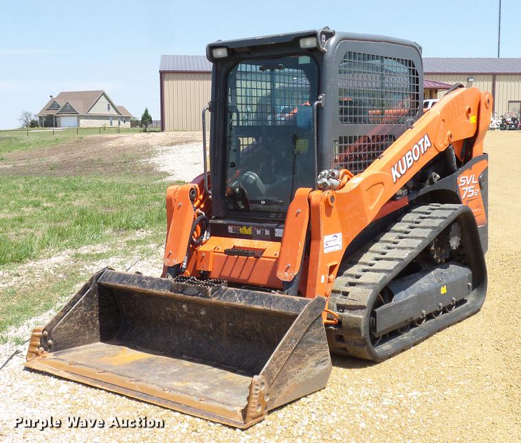 image for item DD1288 2016 Kubota SVL75-2 skid steer