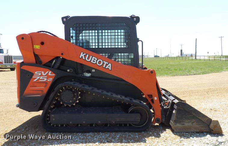 image for item DD1288 2016 Kubota SVL75-2 skid steer