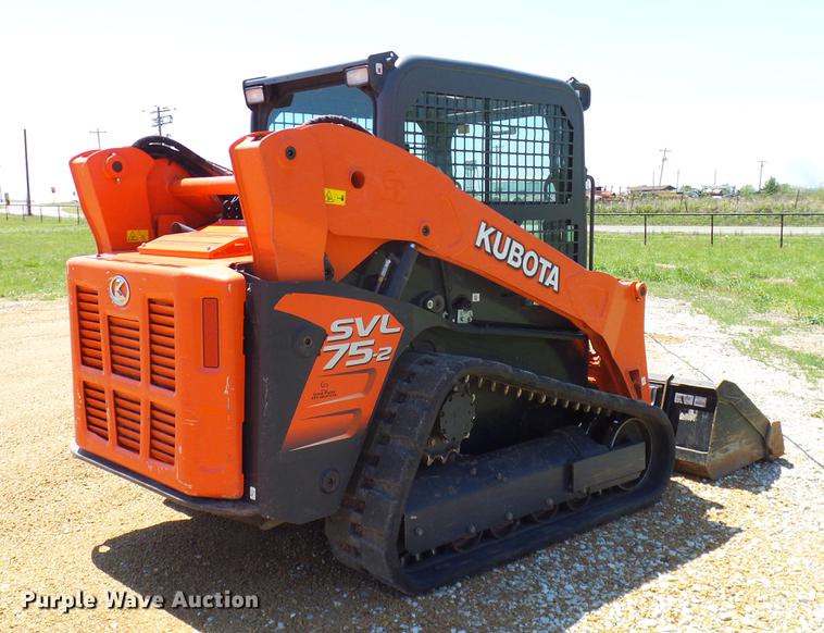 image for item DD1288 2016 Kubota SVL75-2 skid steer