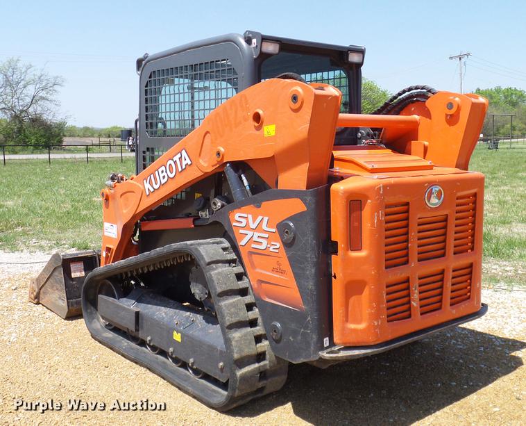 image for item DD1288 2016 Kubota SVL75-2 skid steer