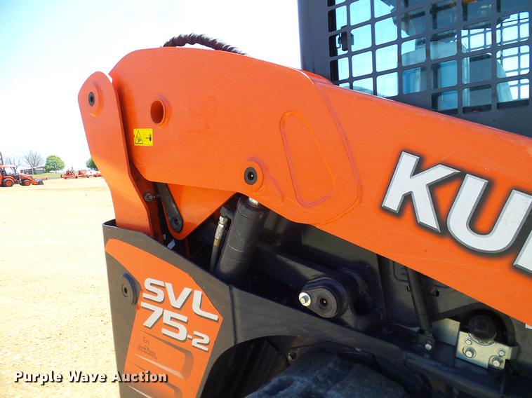 image for item DD1288 2016 Kubota SVL75-2 skid steer