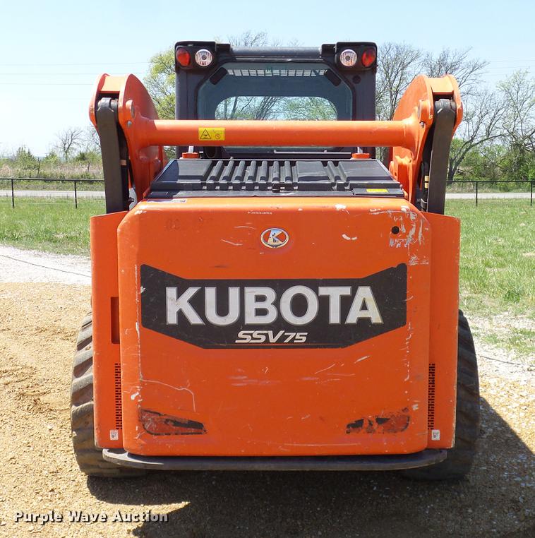 image for item DD1289 2016 Kubota SSV75 skid steer