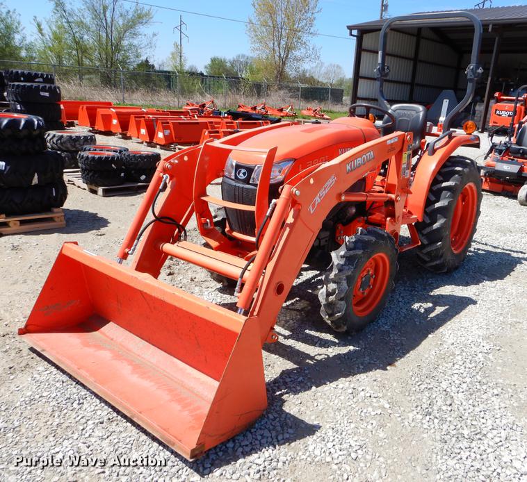 image for item EI9016 2016 Kubota L3901 MFWD tractor