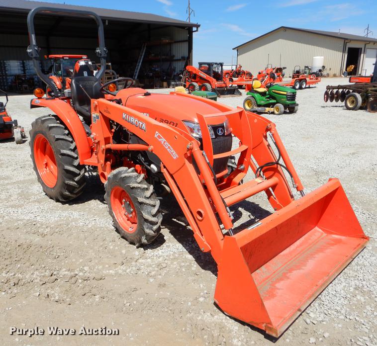 image for item EI9016 2016 Kubota L3901 MFWD tractor