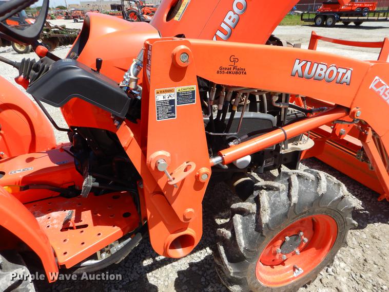 image for item EI9016 2016 Kubota L3901 MFWD tractor