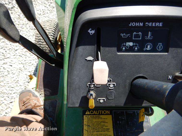 image for item EI9020 John Deere 332 lawn mower