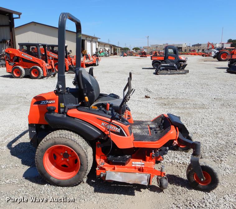 image for item EI9024 2016 Kubota ZD1211 ZTR lawn mower