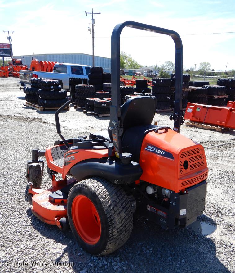 image for item EI9024 2016 Kubota ZD1211 ZTR lawn mower