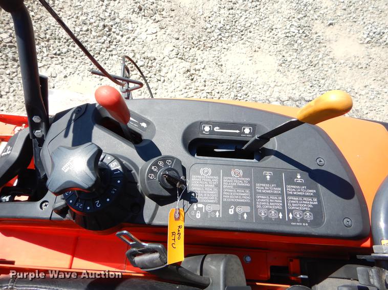 image for item EI9024 2016 Kubota ZD1211 ZTR lawn mower