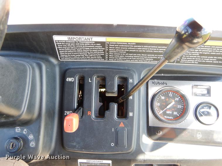 image for item EI9033 2015 Kubota RTV1140CPX utility vehicle